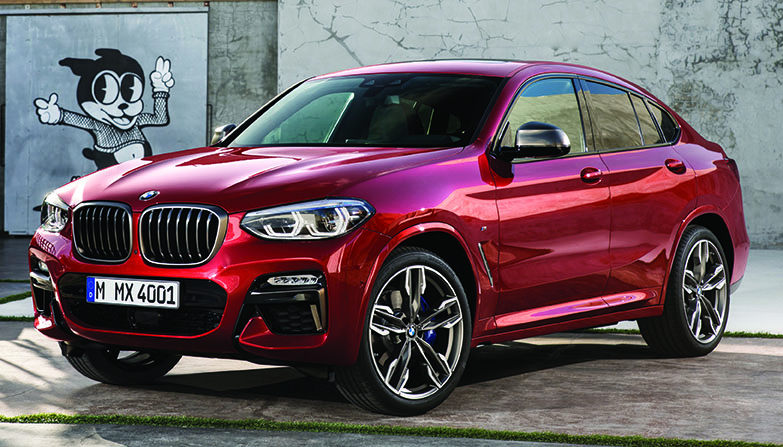 The new BMW X4 xDrive M40d